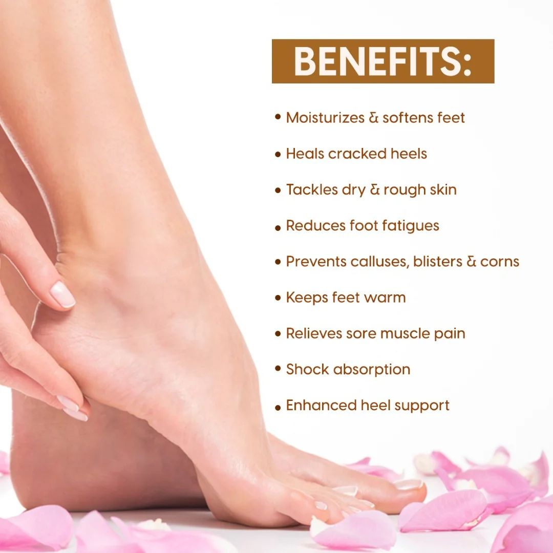 Silicon Socks: Say goodbye to cracked heels!
