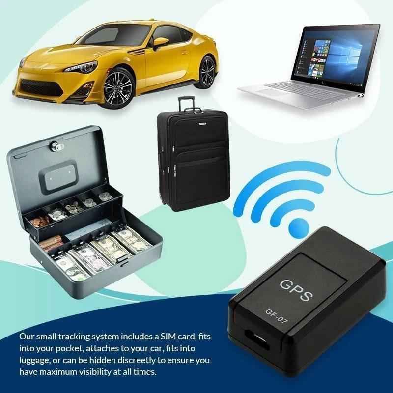 GF07 GPS Car Tracker Real Time Tracking Anti Theft Anti Lost Locator Strong Magnetic Mount SIM Message Positioner