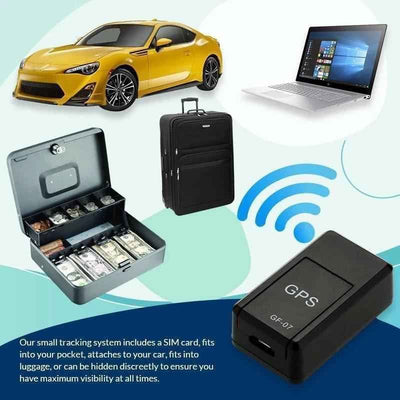 GF07 GPS Car Tracker Real Time Tracking Anti Theft Anti Lost Locator Strong Magnetic Mount SIM Message Positioner