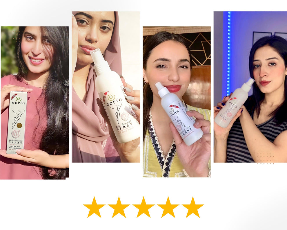 Ecrin hair removal spray