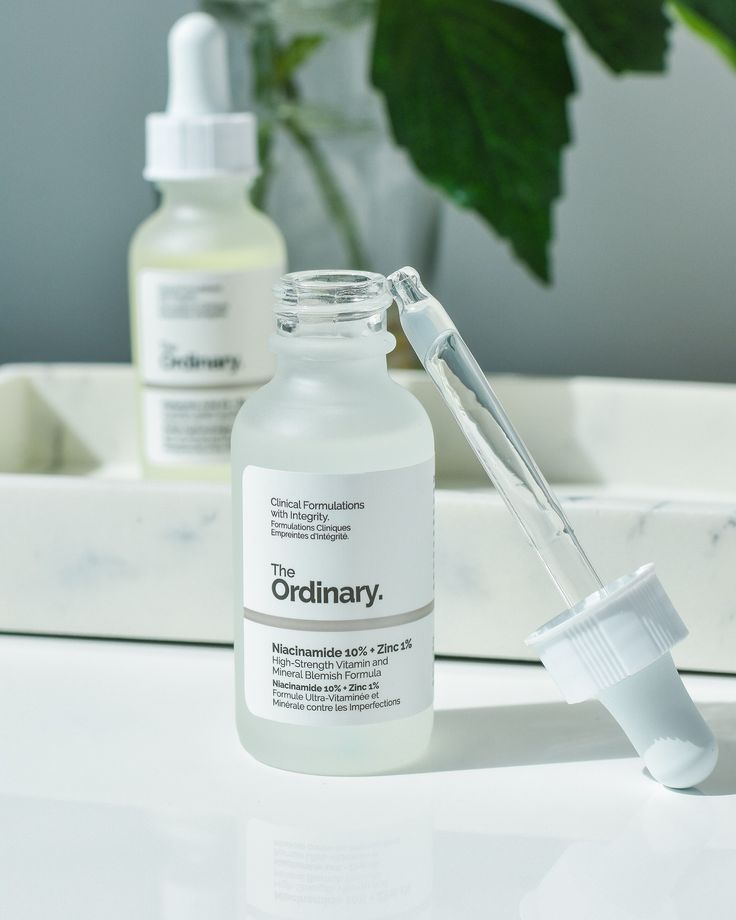 the Ordinary Niacinamide + Zinc Skin Care Cosmetics 10% 1% 10ml