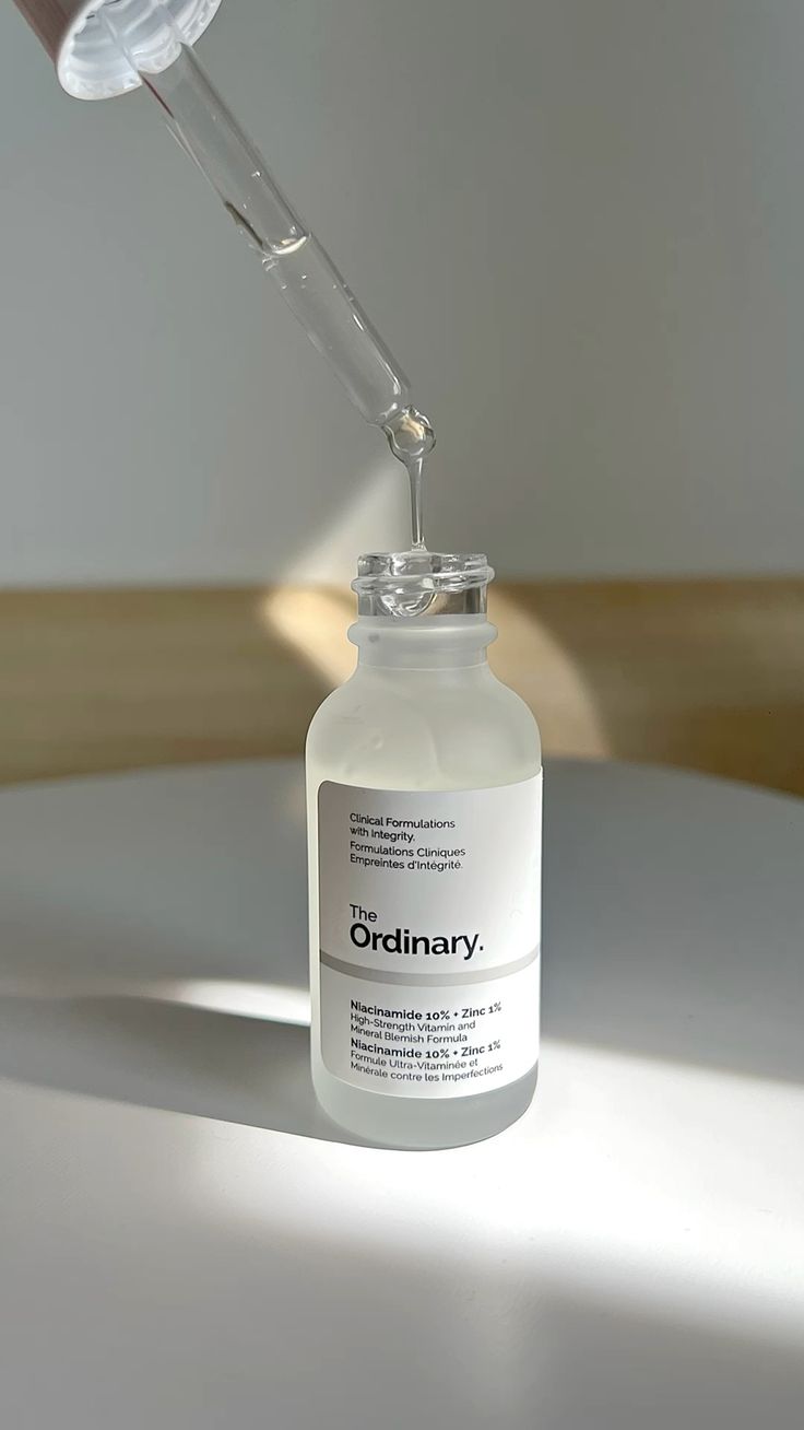 the Ordinary Niacinamide + Zinc Skin Care Cosmetics 10% 1% 10ml