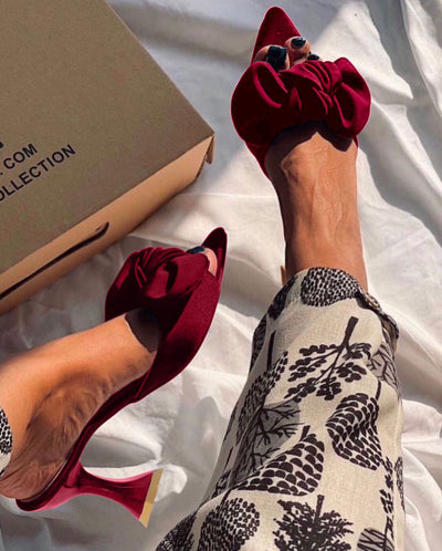 Zara Bow Heels