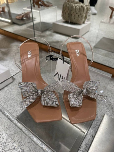 Zara transparent heel 👠